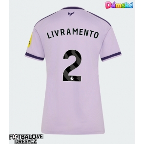 Newcastle United Tino Livramento #2 Dámské Alternativní Dres 2026-27 Krátký Rukáv Newcastle United Tino Livramento #2 Dámské Alternativní Dres 2026-27 Krátký Rukáv
